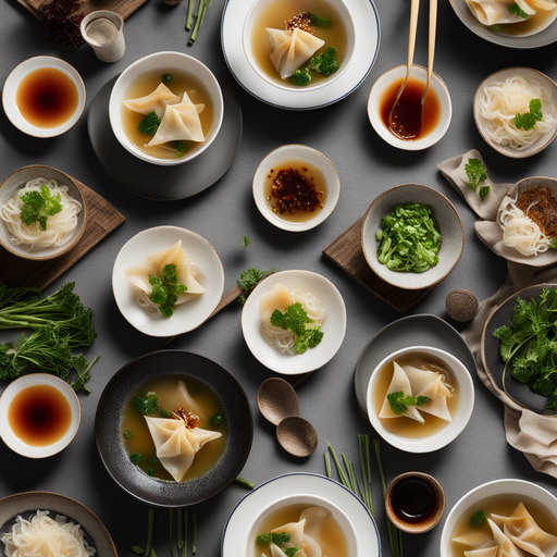 Wonton Miso Suppe
