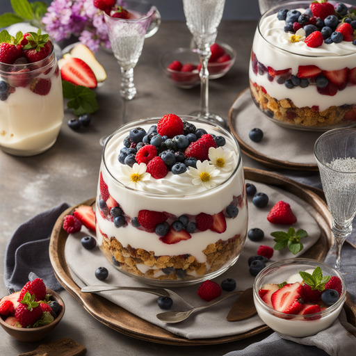 Joghurt-Beeren-Trifle