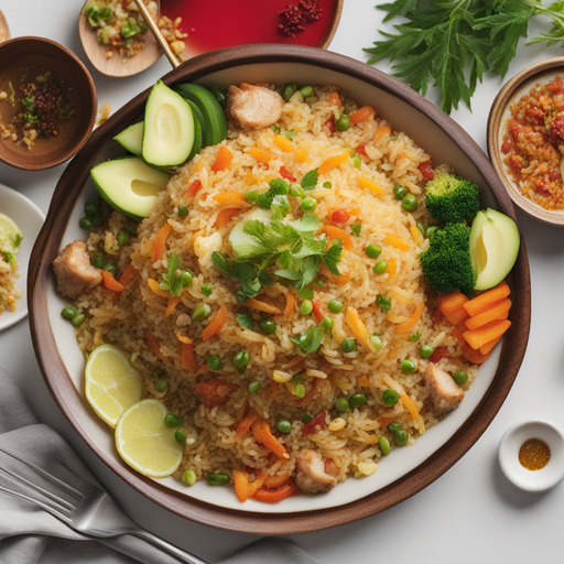 Yang Chow Gebratener Reis