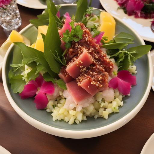 Gelbflossen-Thunfisch-Poke