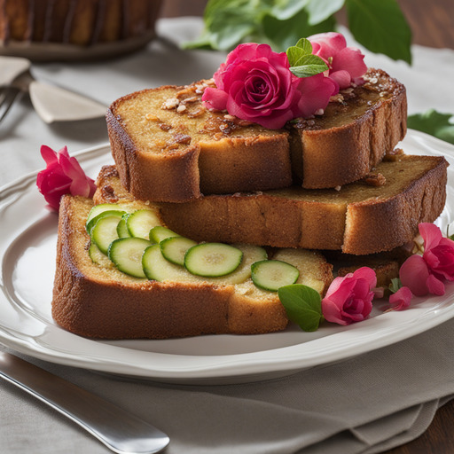 Zucchinibrot Französischer Toast