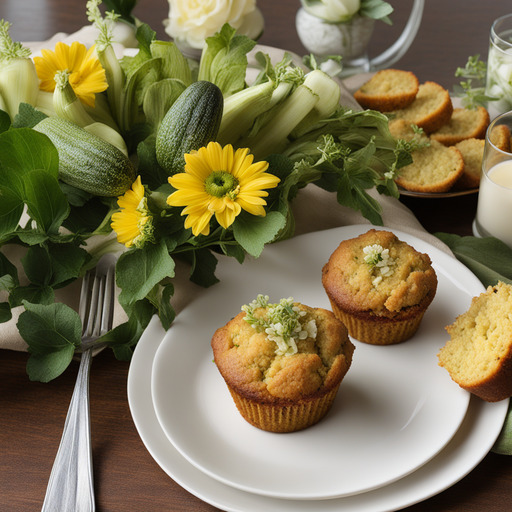 Zucchini-Maisbrot-Muffins