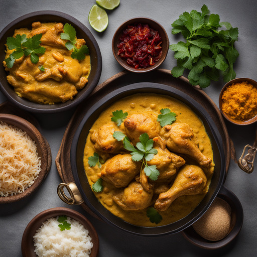 Zafrani Hühnerkorma